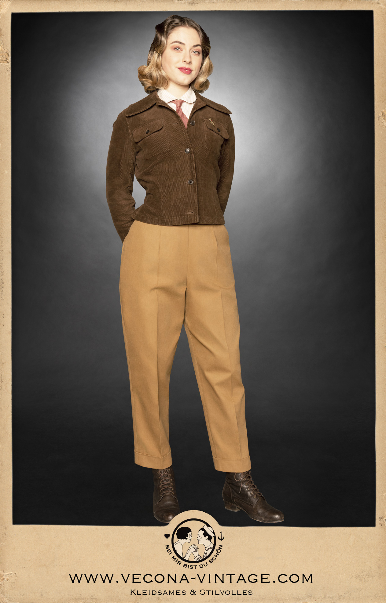 1940s Slacks AMELIA